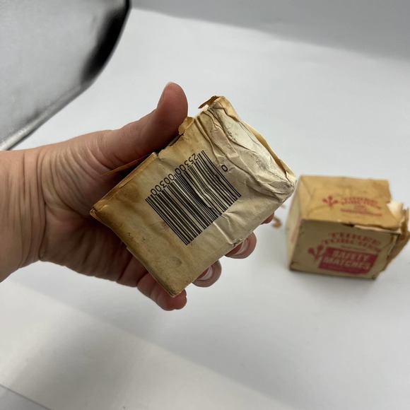 Vintage Lot Three Torches Damp Proof Safety Matches 2 Packs 10 Boxes Each Pack - Picture 4 of 6